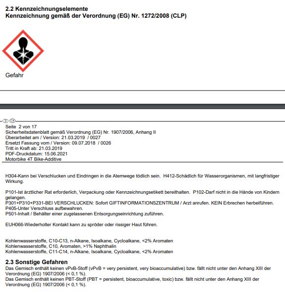 LIQUI MOLY Kraftstoffadditiv Motorbike 4T Bike-Additive -Liqui Moly 1581 GG