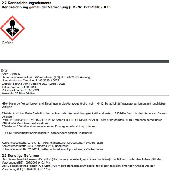 LIQUI MOLY Kraftstoffadditiv Motorbike 2T Bike-Additive -Liqui Moly 1582 GG