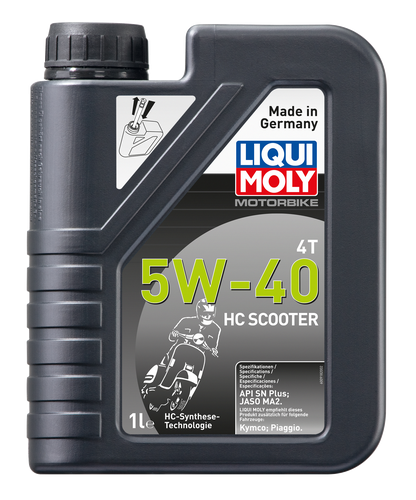 Motoröl LIQUI MOLY 20829 Motorbike 4T 5W-40 HC Scooter Motorroller Piaggio 1 L