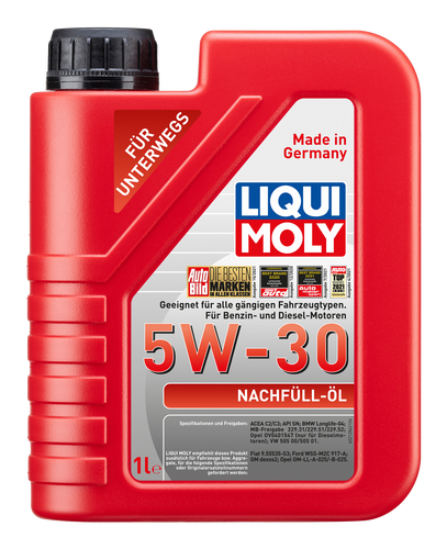 Nachfüll-Öl 5W-30 LIQUI MOLY 21286 Nachfüllöl Motoröl Motorenöl Öl 1 Liter