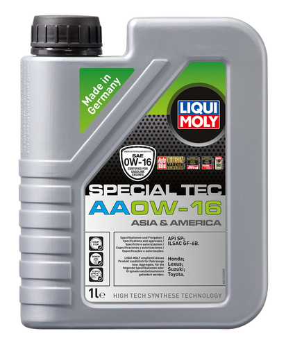 Motoröl LIQUI MOLY 21322 Special Tec AA 0W-16 Kanister 1 Liter engine oil Motor