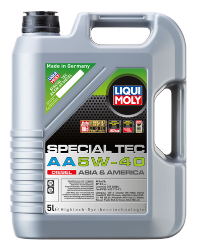 Motoröl Motorenöl SPECIAL TEC AA 5W-40 DIESEL Liquimoly 21332 5 Liter
