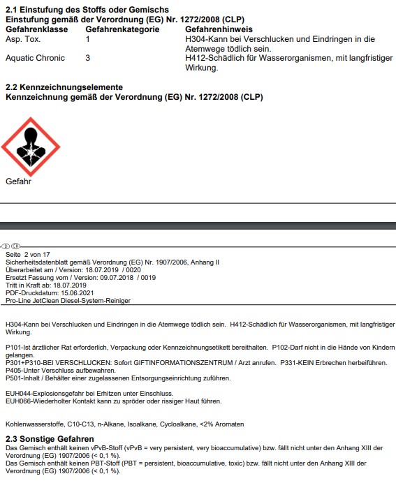Kraftstoffadditiv LIQUI MOLY 5155 Pro-Line JetClean Diesel-System-Reiniger 5 L