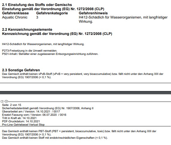 LIQUI MOLY Motoröladditiv Pro-Line Getriebeöl Verlust Stop -Liqui Moly 5199 GG