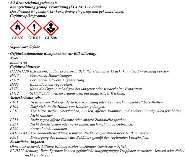 Spritzspachtel Rostschutzgrundierung Spraydose 400ml MOTIP 04062