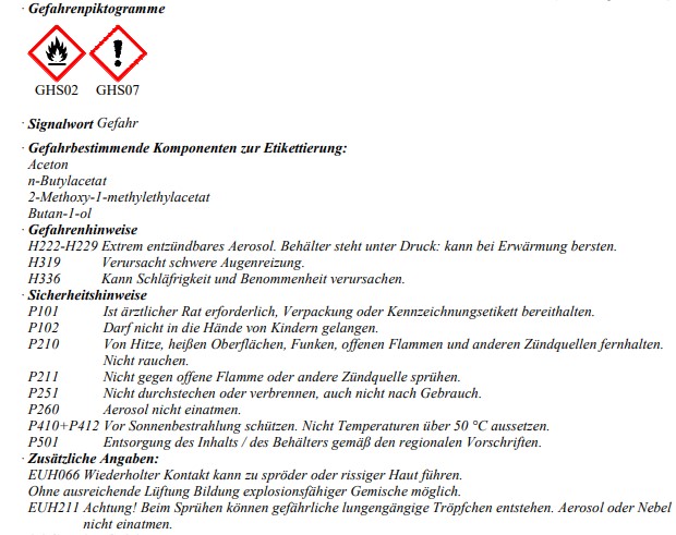 ColorMatic Kunststoffspray grau seidenmatt Spr&uuml;hdose 400ml 856617