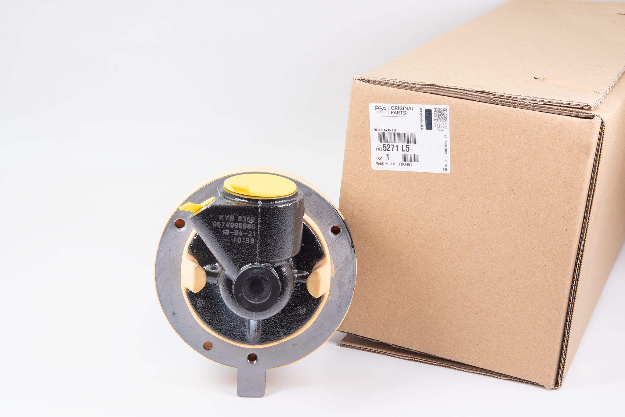 ORIGINAL CITROEN HYDRAKTIV FEDERBEIN/STOSSDÄMPFER VORNE LINKS 5271.L5 C5 III C6