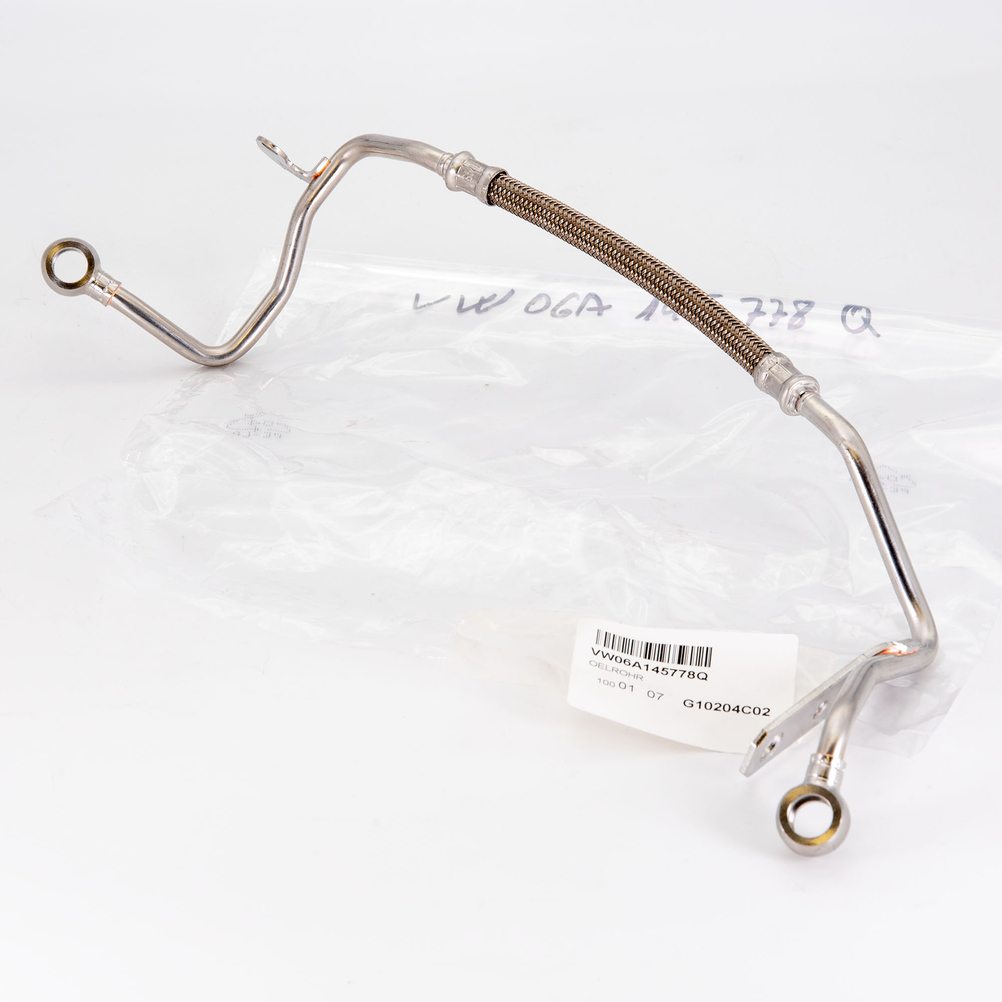 Original Audi VW &Ouml;lleitung &Ouml;lschlauch 06A145778Q