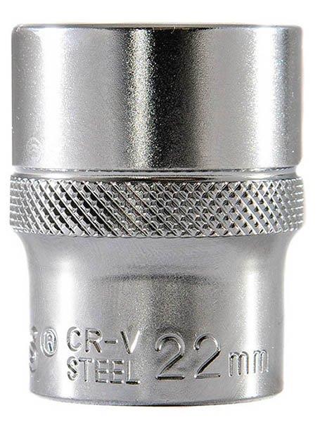 Steckschl&uuml;sseleinsatz 1/2, 6-kant, 22 mm, OK-01.2622 ROOKS