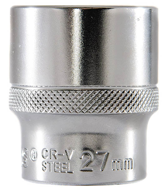 Steckschl&uuml;sseleinsatz 1/2, 6-kant, 27 mm, OK-01.2627 ROOKS