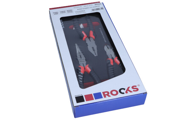 Zangensatz, 3-teilig, OK-01.3113 ROOKS