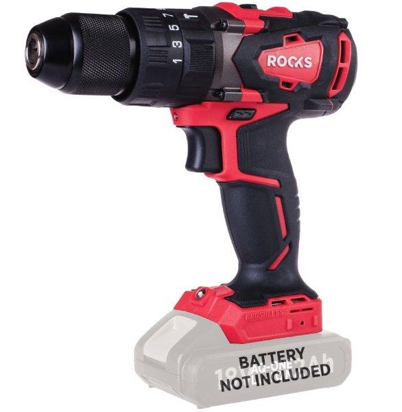 Bohrhammer, 18 V AQ-ONE, 62 Nm, ohne Batterie, OK-03.4029 ROOKS