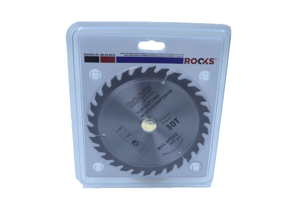 Vidia-Scheibe f&uuml;r Holz, 165 x 20 mm, 65MN-YG8, Dicke 2,2 mm, 30 T, OK-03.4514