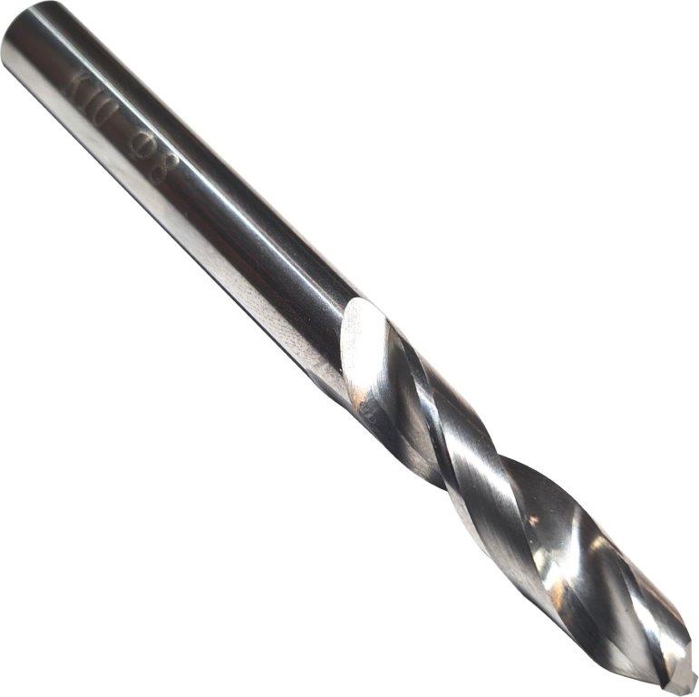 Metallbohrer aus Hartmetall TGN-K10 O 6,0 mm, VHM 2000 N/mm2, DIN 6539