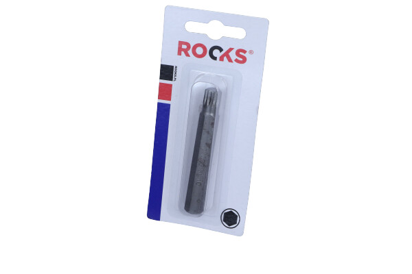 Bit 10 mm (3/8), SPLINE M10 x 75 mm, 73MOV5-2 (S2), OK-07.3038 ROOKS