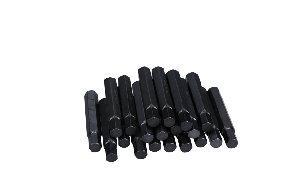 Bit 10 mm (3/8), HEX 12 mm x 75 mm, 20 Stk., 73MOV5-2 (S2), OK-07.3140 ROOKS