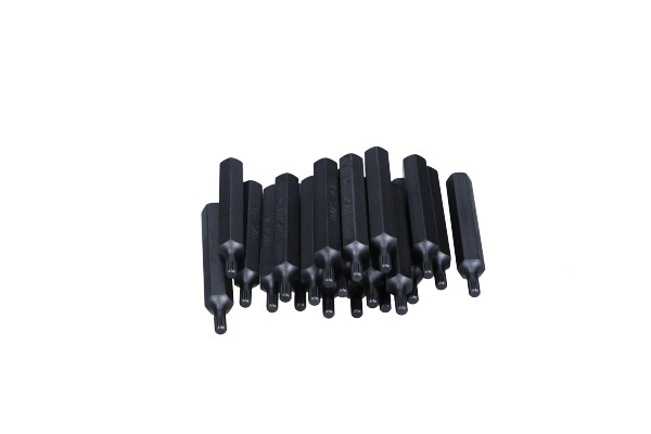 Bit 10 mm (3/8), SPLINE M5 x 75 mm, 20 Stk., 73MOV5-2 (S2), OK-07.3141 ROOKS