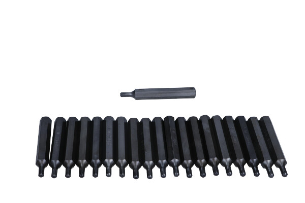 Bit 10 mm (3/8), RIBE M5 x 75 mm, 20 Stk., 73MOV5-2 (S2), OK-07.3153 ROOKS