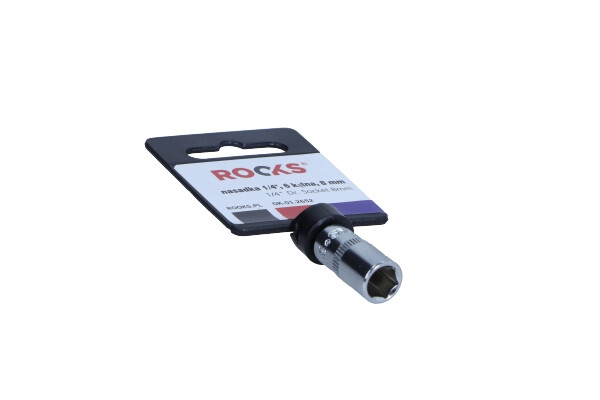 ROOKS 1/4 Zoll Vierkant Steckschl&uuml;sseleinsatz 8 mm OK-01.2652