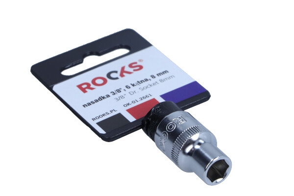 ROOKS 3/8 Zoll Vierkant Steckschl&uuml;sseleinsatz 6 mm OK-01.2661