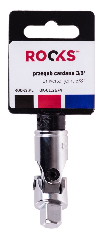 ROOKS 3/8 Zoll Gelenkst&uuml;ck, Steckschl&uuml;ssel, 10 mm OK-01.2674