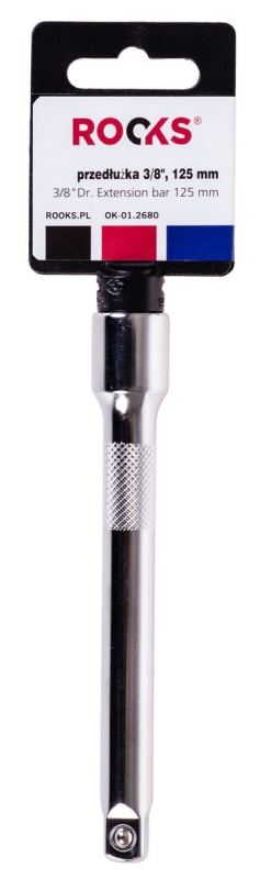 ROOKS 3/8 Zoll Verl&auml;ngerung, Steckschl&uuml;ssel, 125 mm OK-01.2680
