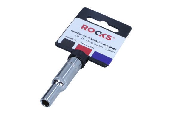 ROOKS 1/4 Zoll Vierkant Steckschl&uuml;sseleinsatz 5,5 mm OK-01.2694