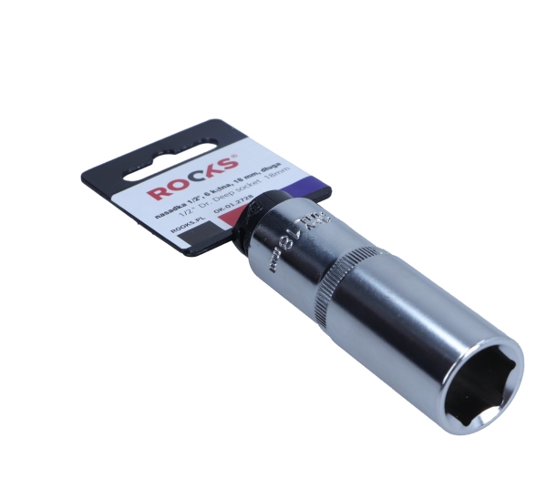ROOKS 1/2 Zoll Vierkant Steckschl&uuml;sseleinsatz, lang 18 mm OK-01.2728