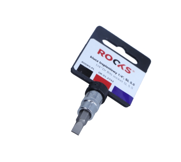 ROOKS 1/2 Zoll Vierkant Steckschl&uuml;sseleinsatz, lang 32 mm OK-01.2742