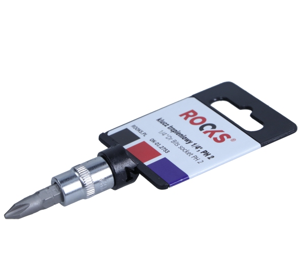 ROOKS 1/4 Zoll Vierkant-Steckschl&uuml;sseleinsatz, PH2 OK-01.2753