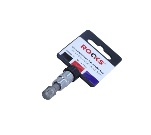 ROOKS 1/4 Zoll 4-kant, Steckschl&uuml;sseleinsatz, M9 OK-01.2760