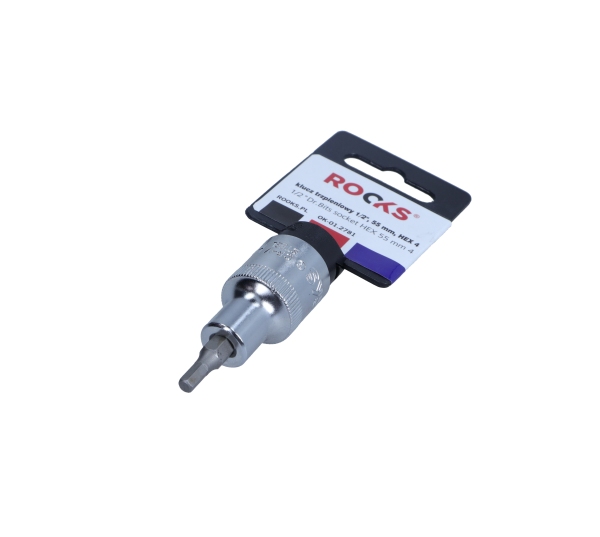 ROOKS 1/4 Zoll 4-kant, Steckschl&uuml;sseleinsatz, 55mm OK-01.2781