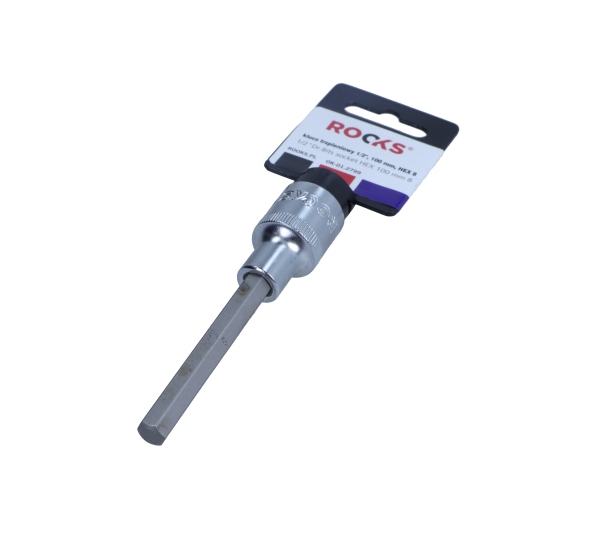 ROOKS 1/2 Zoll 4-kant, Steckschl&uuml;sseleinsatz, HEX 17 55mm OK-01.2799