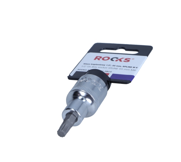 ROOKS 1/2 Zoll Vierkant-Steckschl&uuml;sseleinsatz HEX 12, 100 mm OK-01.2814