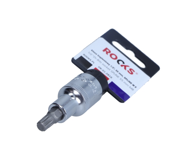 ROOKS 1/2 Zoll Vierkant-Steckschl&uuml;sseleinsatz, M8 55 mm OK-01.2816