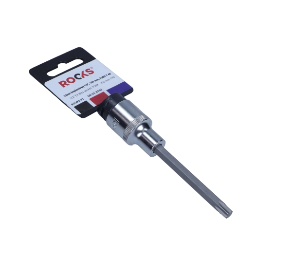 ROOKS 1/2 Zoll Vierkant-Steckschl&uuml;sseleinsatz, Torx T40 100 mm OK-01.2843