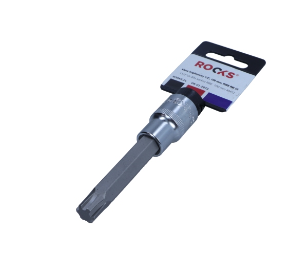 ROOKS 1/2 Zoll 4-kant, Steckschl&uuml;sseleinsatz, RM12 100mm OK-01.2873