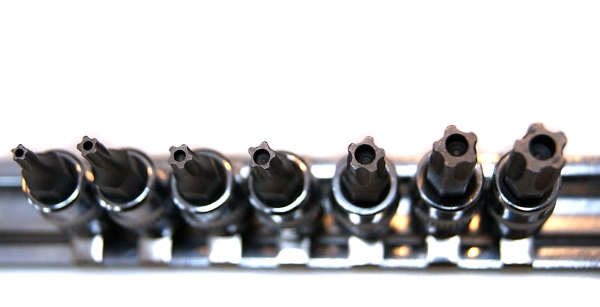 ROOKS 1/4 Zoll Vierkant-Steckschl&uuml;sselsatz, Torx-TR 7-teilig OK-01.4703