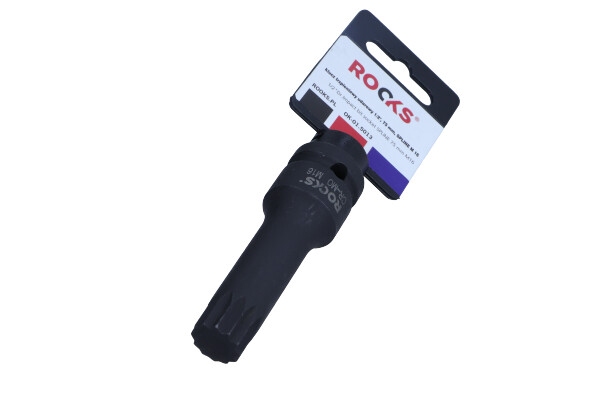 ROOKS 1/2 Zoll Vierkant-Kraft Stecknuss, Spline M16 75mm OK-01.5013