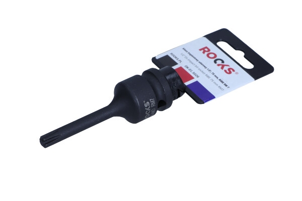 ROOKS 1/2 Zoll Vierkant Kraft-Stecknuss Ribe M7, 75 mm OK-01.5026