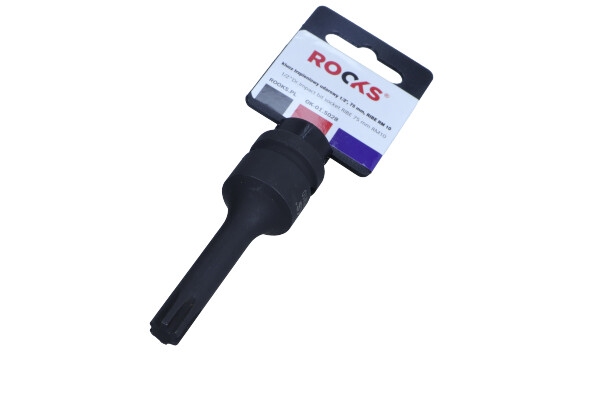 ROOKS 1/2 Zoll Kraft-Stecknuss, Ribe M10 75 mm OK-01.5028