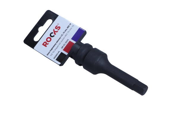 ROOKS 1/2 Zoll Vierkant Kraft-Stecknuss H10, 75 mm OK-01.5035