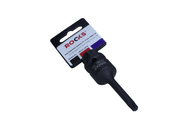 ROOKS 1/2 Zoll Vierkant-Kraft Stecknuss, Torx T40 75mm OK-01.5040
