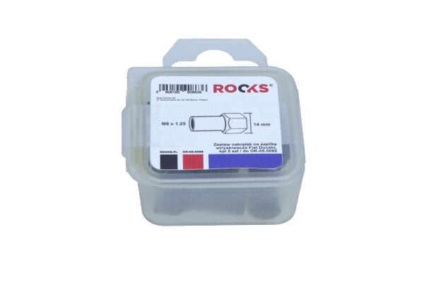 ROOKS Ausbohrset, Injektor-Halteschrauben f&uuml;r FIAT DUCATO 5 Stk. OK-05.0068