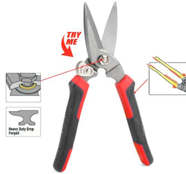 ROOKS Blechschere 203 mm OK-06.0137