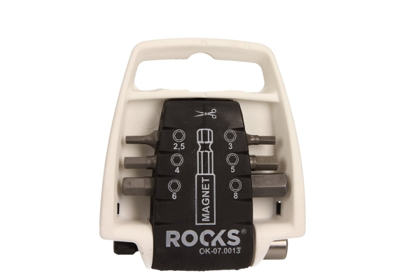 ROOKS Sechskant Schrauberbit-Satz H2.5, H3, H4, H5, H6, H8 OK-07.0013
