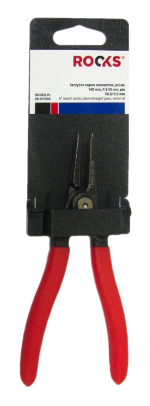 ROOKS Sicherungsringzange, Spannweite 3-10 mm OK-07.1004