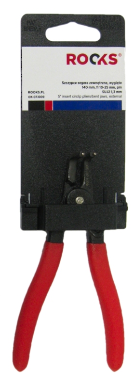 ROOKS Sicherungringszange, Spannweite 10-25 mm OK-07.1009