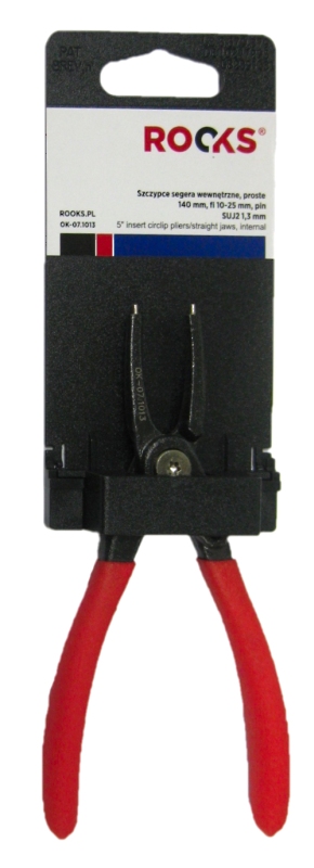 ROOKS Sicherungsringzange, Spannweite: 10-25 mm OK-07.1013