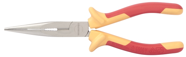 ROOKS Werkzeug, Flachrundzange lang 200 mm OK-07.1040
